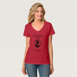 Pride & Prejudice Society of Headstrong Girls T-shirt