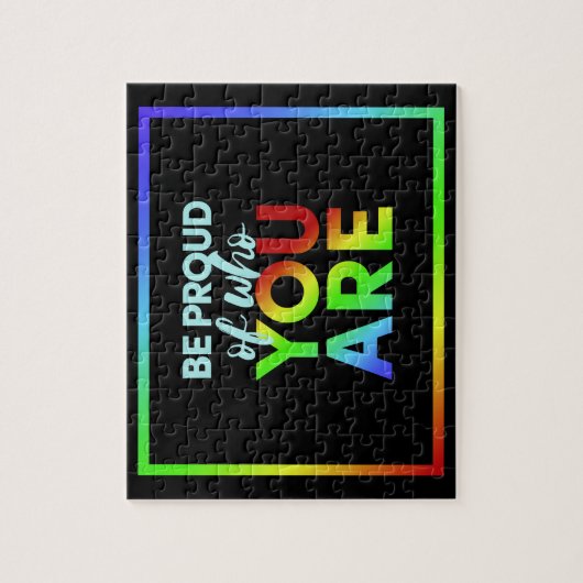 Pride puzzle legpuzzel (Verticaal)