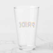 Pride | Rainbauze-brieven Glas (Achterkant)