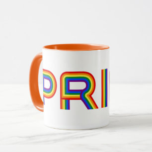Pride Rainbauze-brieven Mok