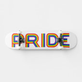 Pride | Rainbauze-brieven Skateboard (Horizontaal)