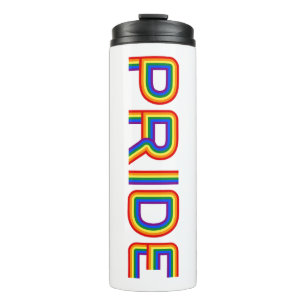 Pride Rainbauze-brieven Thermosbeker