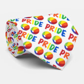 PRIDE Rainbow Beach Ball Balls Cravate de plage (Roulé)
