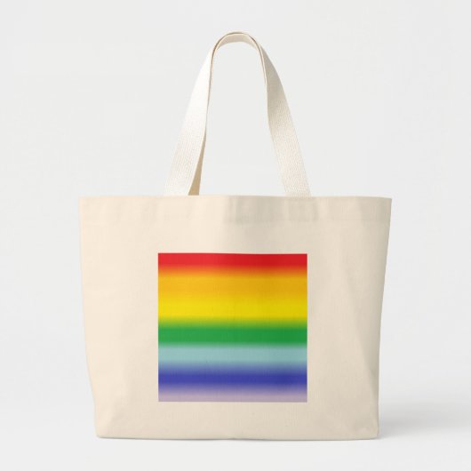 Pride Rainbow-Canvas tas (Voorkant)