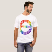 Pride Rainbow Circle T-shirt (Voorkant volledig)