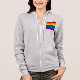 Pride Rainbow Flag Hoodie