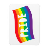Pride Rainbow Flag Magneet (Verticaal)