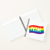 Pride Rainbow Flag Notitieboek (Binnen)