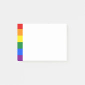 Pride Rainbow Flag Post-it® Notes (Voorkant)