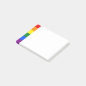 Pride Rainbow Flag Post-it® Notes (Schuin)