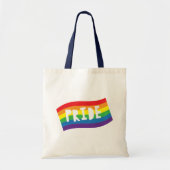 Pride Rainbow Flag Tote Bag (Voorkant)