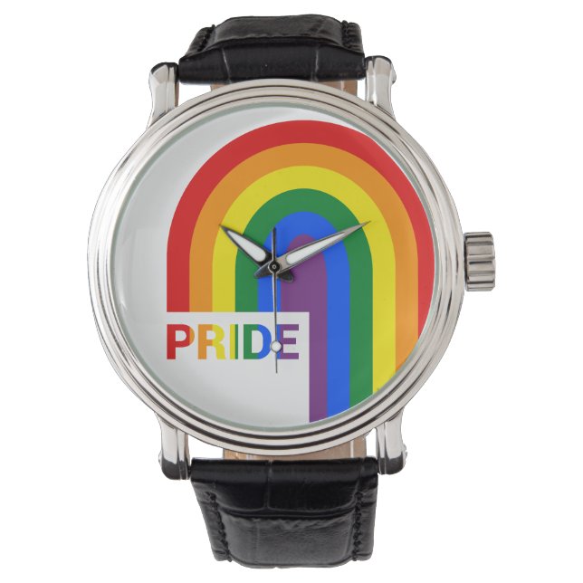 Pride Rainbow Horloge (Voorkant)