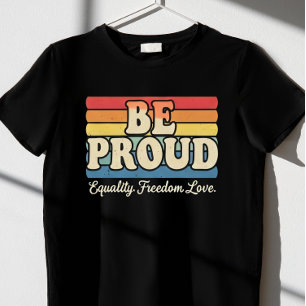 Pride Rainbow LGBTQ Mannen T-shirt
