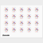 Pride Rainbow Love Sticker (Vel)