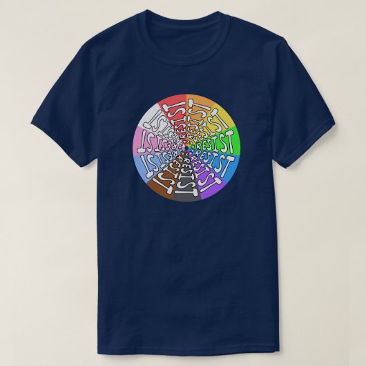 Pride Rainbow Resist T-shirt (Design voorkant)
