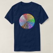 Pride Rainbow Résiste T-shirt (Design devant)