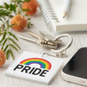 Pride Rainbow Sleutelhanger (Voorkant Rechts)