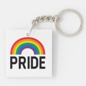 Pride Rainbow Sleutelhanger (Achterkant)