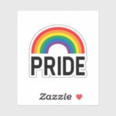 Pride Rainbow Sticker (Vel)