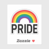 Pride Rainbow Sticker (Vel)