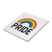Pride Rainbow Tegeltje (Zijkant)