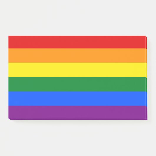 Pride Rainbow vlag van LGBT Post-it® Notes (Voorkant)