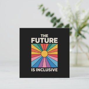Pride Regenboog De Toekomst is Inclusief LGBTQ Kaart