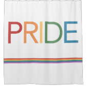 PRIDE Regenboog Douchegordijn (Voorkant)