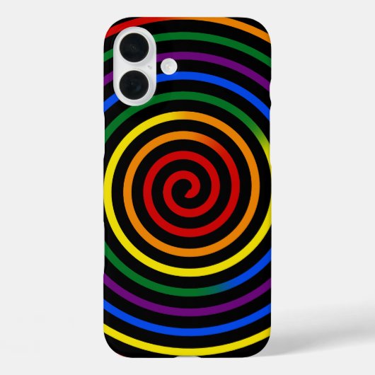 Pride Regenboog gehypnotiseerd Case-Mate iPhone Case (Achterkant)