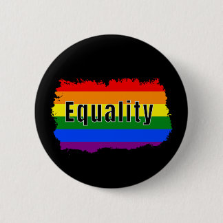 Pride Regenboog Gelijkheid Ronde Button 5,7 Cm
