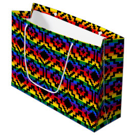 Pride Regenboog LGBTQ Geometrisch Groot Cadeauzakje