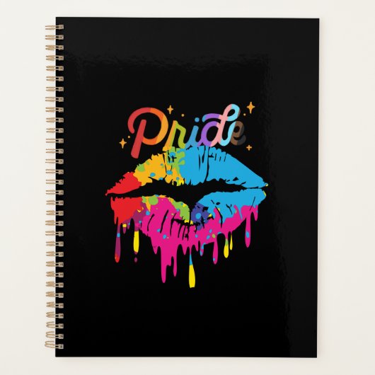 Pride regenboogliften | LGBTQ | Drijflichten Planner (Voorkant)