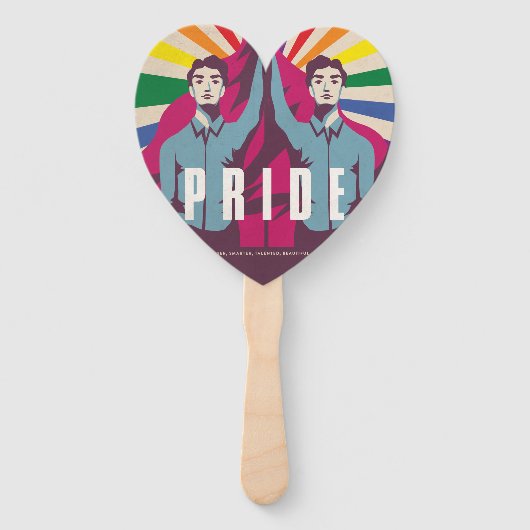 Pride Revolutie Handwaaier (Achterkant)