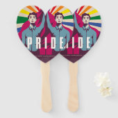 Pride Revolutie Handwaaier (Voorkant en achterkant)