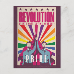  Pride Revolution Briefkaart