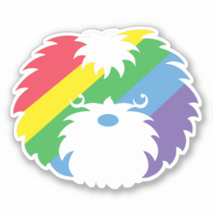 Pride Sammy Chien Vinyl Sticker