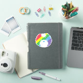 Pride Sammy Chien Vinyl Sticker (Couverture iPad)
