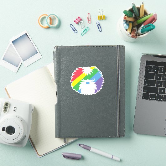 Pride Sammy Chien Vinyl Sticker (Couverture iPad)