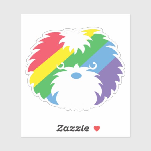 Pride Sammy Dog Vinyl Sticker (Vel)