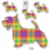 Pride Scottie Sticker (Voorkant)