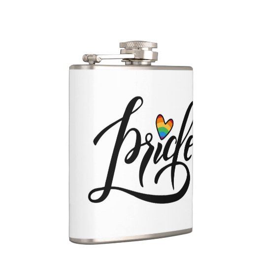 Pride Script Heart Heupfles (Rechts)