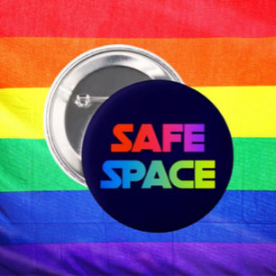 Pride Shield Pinback Button