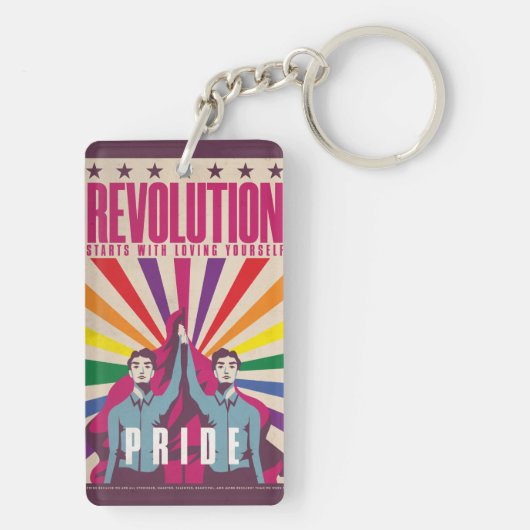  Pride Sleutelhanger (achterkant)