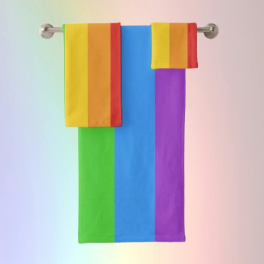 Pride Splash : Drapeau Arc-en-ciel