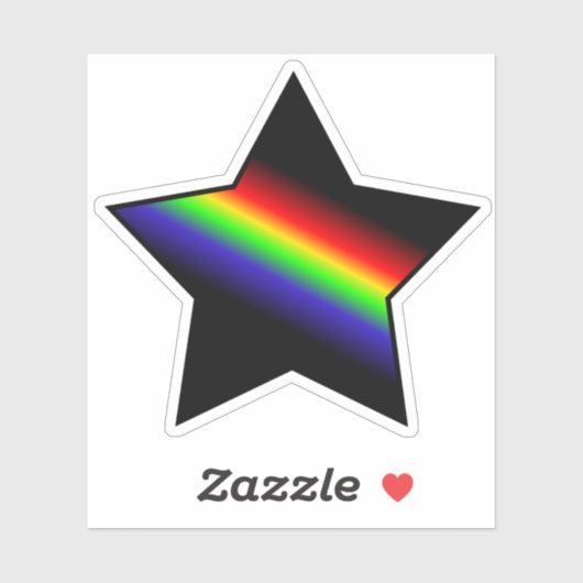 Pride Star Sticker (Vel)