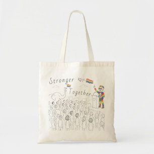 Pride Sterker Samen Boodschappentas Tote Bag