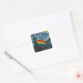 Pride Sterrennacht Sticker (Envelop)