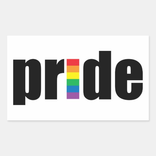 Pride Sticker (Voorkant)