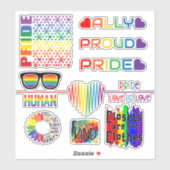 Pride Sticker set (Vel)