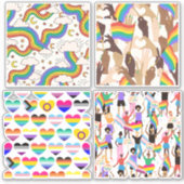 Pride Stickers (Voorkant)